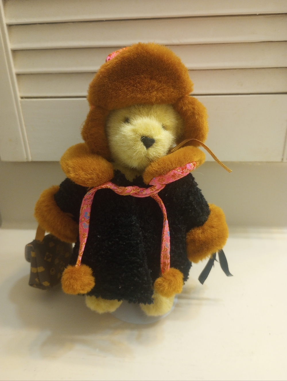 North American Bear Company Muffy Vanderbear Couture Bear On Stand